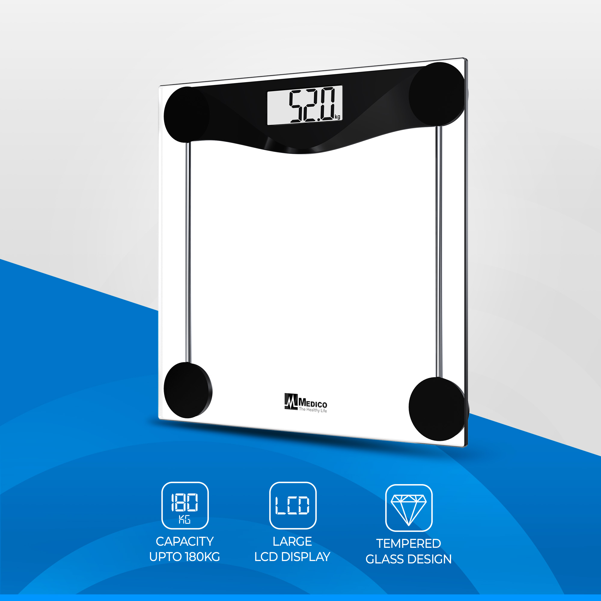 Medico Digital Personal Weight Scale PS-220 - Image 3