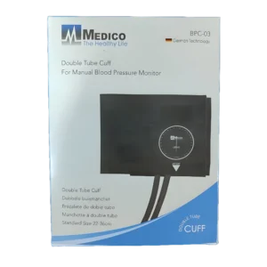 Medico Double Tube Cuff for Manual Blood Pressure Monitor BPC-03 Kit